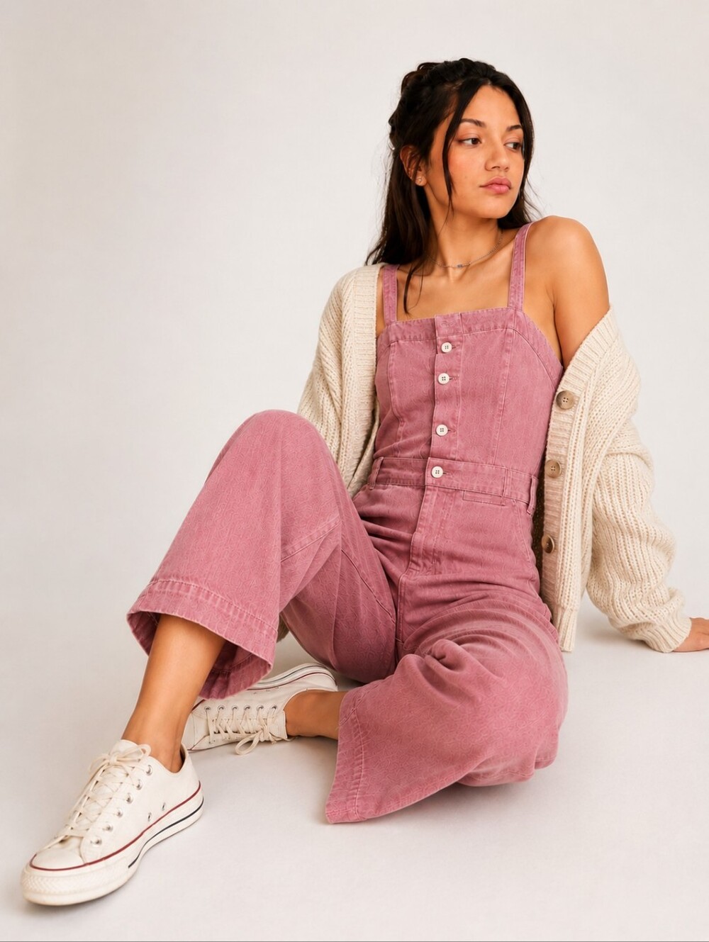 Anthropologie PAIGE Anessa Ankle Culotte in Raspberry Sold Out